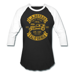 Load image into Gallery viewer, Hot Rod Baseball Tee - black/white
